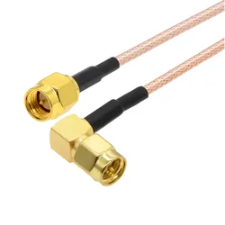 Pigtail SMA vtič RA/SMA vtič RG316 20cm