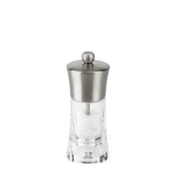 Salt grinder, 14 cm, Ouessant, Stainless Steel - Peugeot