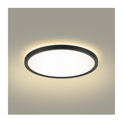Brilagi - LED svetlo za kupatilo ULTRA SLIM LED/24W/230V 42x42 cm crno IP54