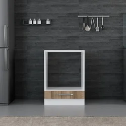 Hanah Home kuhinjski element Minar 4114, 60 cm, beli / dore