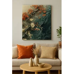 Wallity Dekorativna slika na platnu, 50x70cm, Šarena