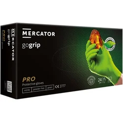 Mercator medical jednokratne rukavice gogrip pro zelene bez pudera veličina l ( rp3006200l )