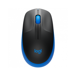 LOGITECH M190 Full-size wireless mouse - BLUE - 2 4GHZ - EMEA - M190