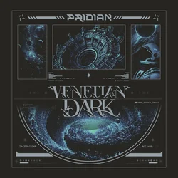 Pridian - Venetian Dark (Limited Edition) (Blue Black Marbled Coloured) (LP)