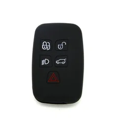888 CAR ACCESSORIES Silikonska navlaka za ključeve crna Land Rover