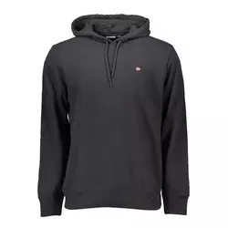 NAPAPIJRI Muški duks NP0A4FQV-BALIS-HOOD_NERO_041-BLACK, Crni