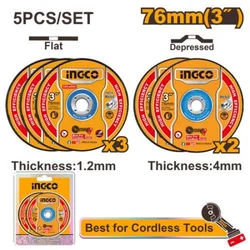 Ingco mcd303768 mini rezna ploča 76mm 5/1 ( MCD303768 )