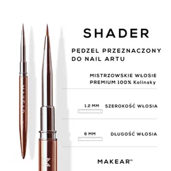 Četkica Za Nokte Brush Shader| MAKEAR | Kozmo