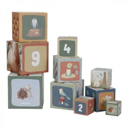 Little Dutch edukativne kockeForest Friends, 14x14x95cm