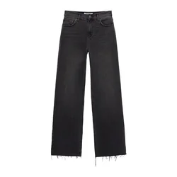 Pull&Bear Kavbojke črna