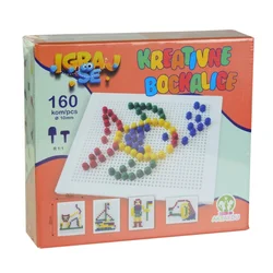 AKSA EDU Kreativne bockalice Igraj se, 160 komada