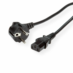 Napajalni kabel Basic - 2 m - črn