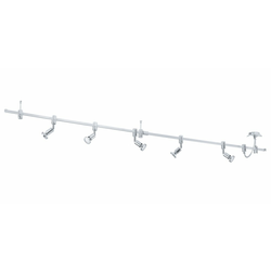 Eglo Vilanova spot/5, led, gu10, 5x3w, 5x240lm; alu/hrom