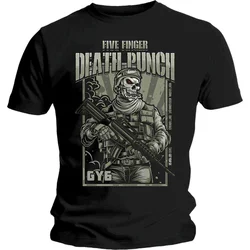 Five Finger Death Punch Majica War Soldier Unisex Black S
