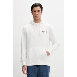 Tommy Jeans pulover s kapuco moški bombažen