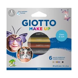 Boje za lice GIOTTO Make Up set - 6 delova (slikanje na licu)