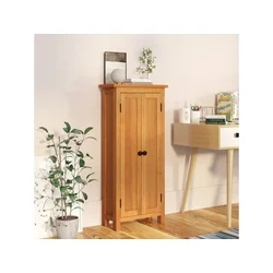 Ormarić za pohranu 50 x 22 x 110 cm od masivne hrastovine
