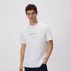 Reserved - Majica comfort sa printom na leđima