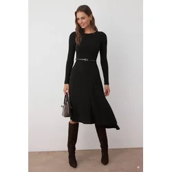 Trendyol Milla Ženska haljina Twoaw26El00018, Crna
