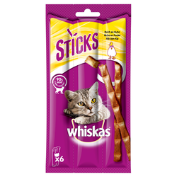 Whiskas Sticks 28 x 36 g - Bogato s piščancem