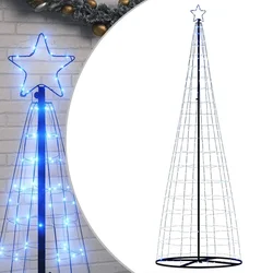 LED božićno drvce 550 LED dioda plavo 300 cm