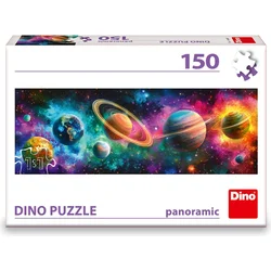 Dino - Puzzle Pisani planeti - 150 kosov