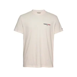 Tommy Jeans Majica rdeča/črna/bela