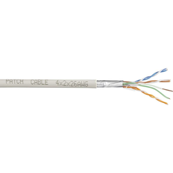 TRU COMPONENTS Omrežni kabel CAT 6 U/UTP 4x2x0.27 mm bele barve TRU COMPONENTS 1567176 100 m