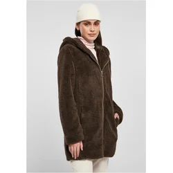 Womens Sherpa jacket brown