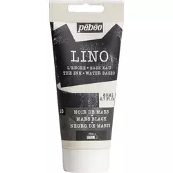Pébéo Lino Paint Barva za linotisk Mars Black 80 ml