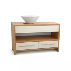 Ormarić sa umivaonikom 60x70x95 cm, Bež-krem