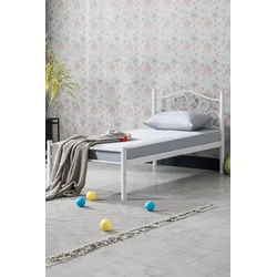 Woody Fashion Single Bedstead K50 - White (90 x 200)