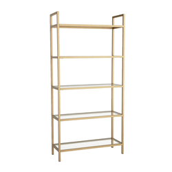 Hanah Home K101 Polica za knjige 80x165x30cm, Bež