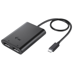 i-tec USB-C Dual 4K/60Hz (en 8K/30Hz) Display Port video adapter