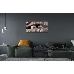 tulup.si Steklena slika Speči psi 100x50 cm 4 obešalnika