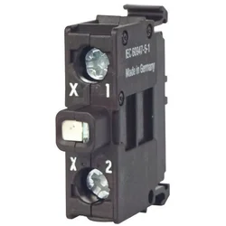 Eaton Vtičnica M22-LEDC-W, bela LED dioda, U=24V, montaža zadaj