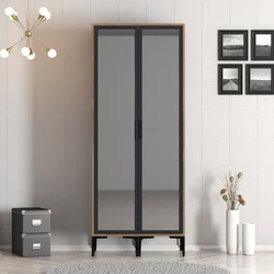 Hanah Home Garderober Kumsal RR, 80x201.4x47.5 cm, Antracit