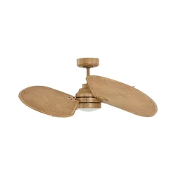 Lucci Air 21325549-LED ventilator sa prigušivačem SABLE 1xGX53/12W/230V CCT prečnik 91,5 cm braon +daljinski upravljač