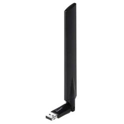 Nedis Brezžični USB adapter AC600 2,4/5 GHz (dvopasovni) črn