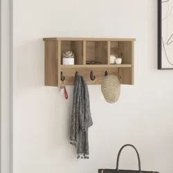 Vješalica za kapute na zidu Umjetnički hrast 50 x 16 x 26 cm