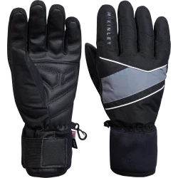 McKinley LASLO III M, muške skijaške rukavice, crna 432280