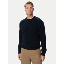 BOSS Pulover Furlan  50570645 Mornarsko modra Regular Fit