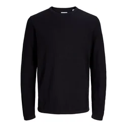 JACK & JONES Pulover JJAustin črna