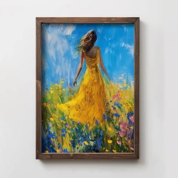 Wallity Slika TUN099, 35 x 47 x 2 cm