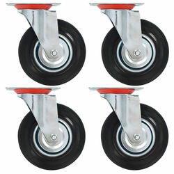 Okretni kotačići 4 kom 125 mm