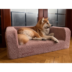 Zampinoo Krevet za pse Sofa Miyo Premium, Roze
