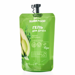 CAFÉ MIMI Gel za tuširanje za dubinsku negu SUPER FOOD 100ml