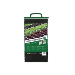 eoshop Tekstil nepleten z izrezom za solate Črna 1,6x2,7m