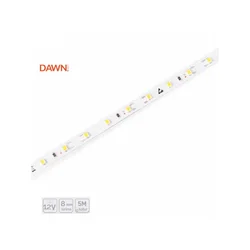 DAWN 2835-120-WW LED Traka, 24V 12W/M 3000K IP20 HL, 5M, 8MM