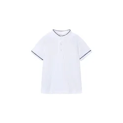 Mayoral Polo majica 3102 Bela Regular Fit